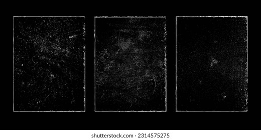 Grunge Urban Backgrounds set.Texture Vector.Dust Overlay Distress Grain ,Simply Place illustration over any Object to Create grungy Effect .abstract,splattered , dirty, texture for your design. 