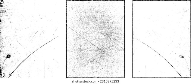 Grunge Urban Backgrounds set.Texture Vector.Dust Overlay Distress Grain ,Simply Place illustration over any Object to Create grungy Effect .abstract,splattered , dirty, texture for your design. 