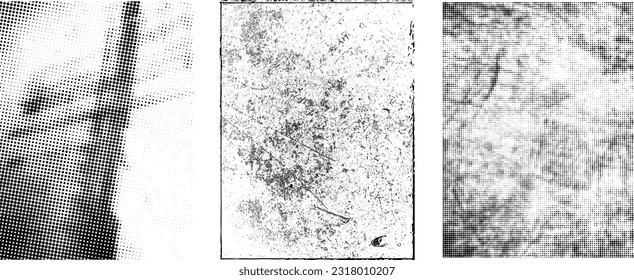 Grunge Urban Backgrounds set.Texture Vector.Dust Overlay Distress Grain ,Simply Place illustration over any Object to Create grungy Effect .abstract,splattered , dirty, texture for your design. 