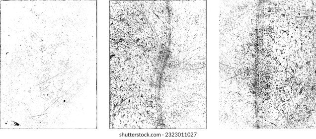 Grunge Urban Backgrounds set.Texture Vector.Dust Overlay Distress Grain ,Simply Place illustration over any Object to Create grungy Effect .abstract,splattered , dirty, texture for your design. 