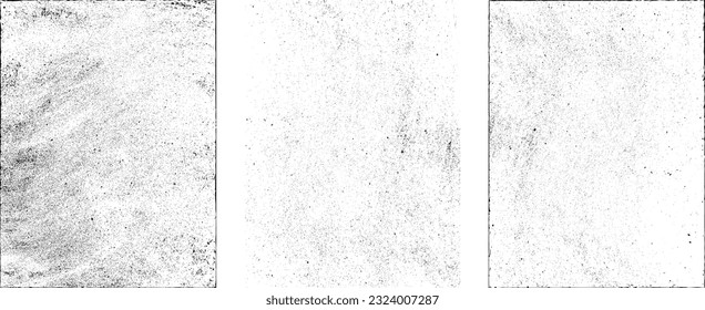 Grunge Urban Backgrounds set.Texture Vector.Dust Overlay Distress Grain ,Simply Place illustration over any Object to Create grungy Effect .abstract,splattered , dirty, texture for your design. 