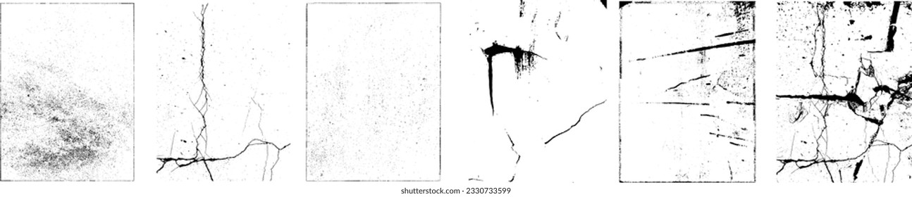 Grunge Urban Backgrounds set.Texture Vector.Dust Overlay Distress Grain ,Simply Place illustration over any Object to Create grungy Effect.abstract,splattered ,dirty, grange texture for your design.