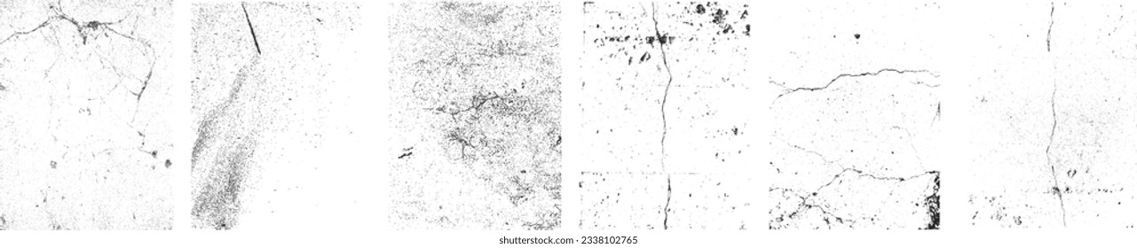 Grunge Urban Backgrounds set.Texture Vector.Dust Overlay Distress Grain ,Simply Place illustration over any Object to Create grungy Effect.abstract,splattered ,dirty, grange texture for your design.