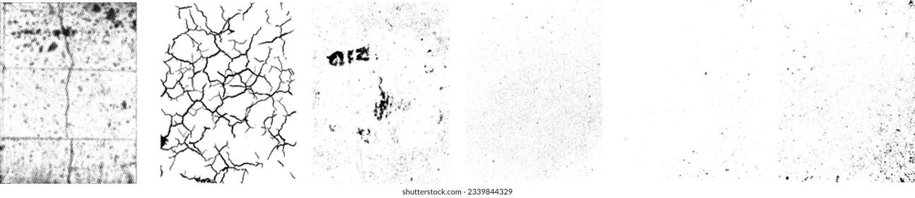 Grunge Urban Backgrounds set.Texture Vector.Dust Overlay Distress Grain ,Simply Place illustration over any Object to Create grungy Effect.abstract,splattered ,dirty, grange texture for your design.