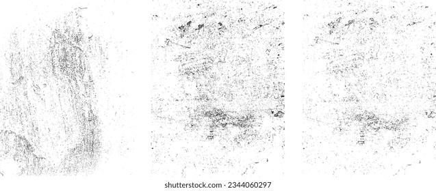 Grunge Urban Backgrounds set.Texture Vector.Dust Overlay Distress Grain ,Simply Place illustration over any Object to Create grungy Effect .abstract,splattered , dirty, texture for your design. 