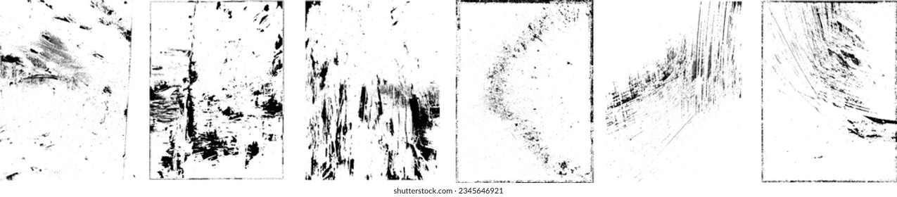 Grunge Urban Backgrounds set.Texture Vector.Dust Overlay Distress Grain ,Simply Place illustration over any Object to Create grungy Effect.abstract,splattered ,dirty, grange texture for your design.