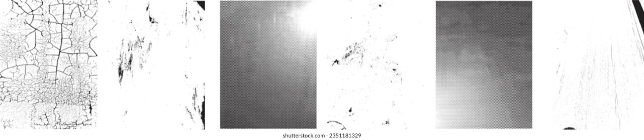 Grunge Urban Backgrounds set.Texture Vector.Dust Overlay Distress Grain ,Simply Place illustration over any Object to Create grungy Effect.abstract,splattered ,dirty, grange texture for your design.