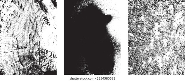 Grunge Urban Backgrounds set.Texture Vector.Dust Overlay Distress Grain ,Simply Place illustration over any Object to Create grungy Effect .abstract,splattered , dirty, texture for your design. 