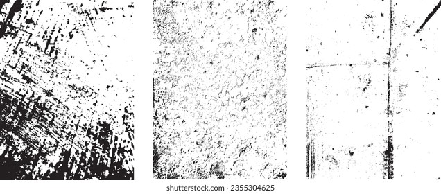 Grunge Urban Hintergründe set.Texture Vector.Dust Overlay Distress Grain , Einfach Illustration über jedes Objekt platzieren, um grungy Effekt .abstrakt, platziert , schmutzig, Textur für Ihr Design. 