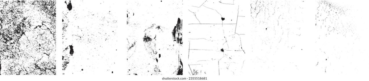 Grunge Urban Backgrounds set.Texture Vector.Dust Overlay Distress Grain ,Simply Place illustration over any Object to Create grungy Effect.abstract,splattered ,dirty, grange texture for your design.