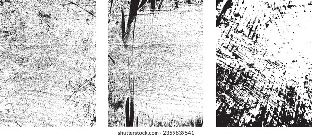 Grunge Urban Backgrounds set.Texture Vector.Dust Overlay Distress Grain ,Simply Place illustration over any Object to Create grungy Effect .abstract,splattered , dirty, texture for your design. 