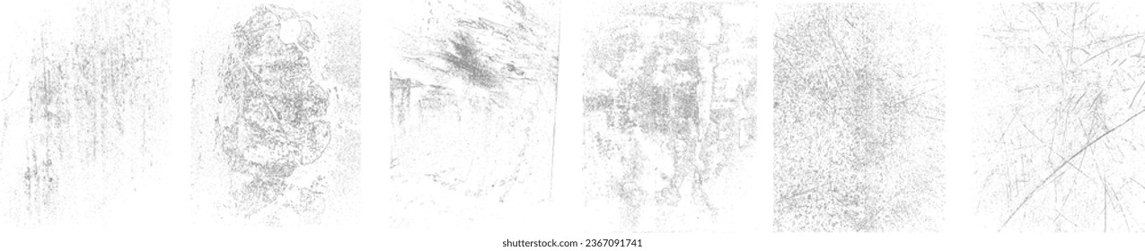 Grunge Urban Backgrounds set.Texture Vector.Dust Overlay Distress Grain ,Simply Place illustration over any Object to Create grungy Effect .abstract,splattered , dirty, texture for your design. 