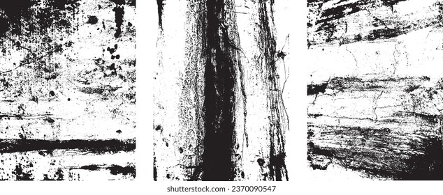Grunge Urban Backgrounds set.Texture Vector.Dust Overlay Distress Grain ,Simply Place illustration over any Object to Create grungy Effect .abstract,splattered , dirty, texture for your design. 