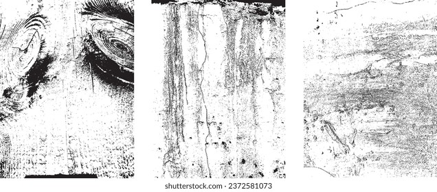 Grunge Urban Backgrounds set.Texture Vector.Dust Overlay Distress Grain ,Simply Place illustration over any Object to Create grungy Effect .abstract,splattered , dirty, texture for your design. 