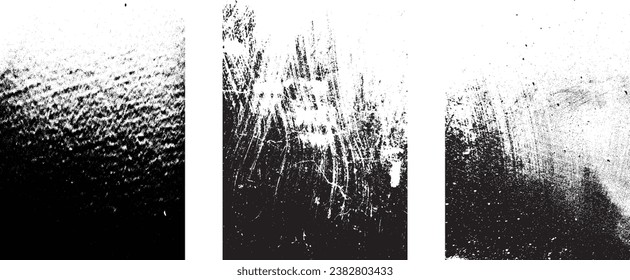Grunge Urban Backgrounds set.Texture Vector.Dust Overlay Distress Grain ,Simply Place illustration over any Object to Create grungy Effect .abstract,splattered , dirty, texture for your design. 