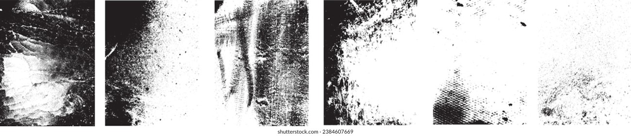 Grunge Urban Backgrounds set.Texture Vector.Dust Overlay Distress Grain ,Simply Place illustration over any Object to Create grungy Effect .abstract,splattered , dirty, texture for your design. 