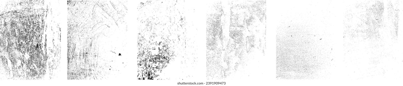 Grunge Urban Backgrounds set.Texture Vector.Dust Overlay Distress Grain ,Simply Place illustration over any Object to Create grungy Effect .abstract,splattered , dirty, texture for your design. 