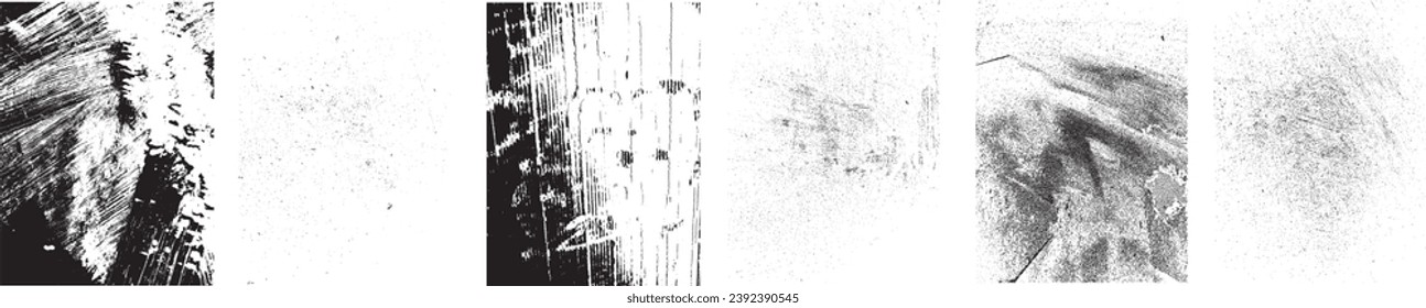 Grunge Urban Backgrounds set.Texture Vector.Dust Overlay Distress Grain ,Simply Place illustration over any Object to Create grungy Effect .abstract,splattered , dirty, texture for your design. 