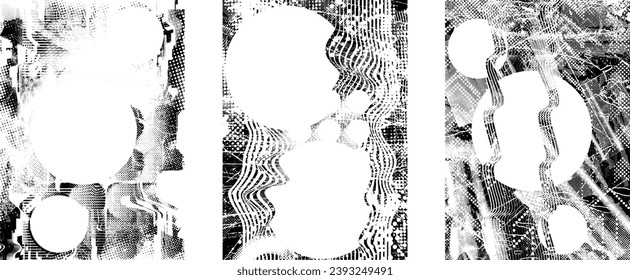 Grunge Urban Backgrounds set.Texture Vector.Dust Overlay Distress Grain ,Simply Place illustration over any Object to Create grungy Effect .abstract,splattered , dirty, texture for your design. 