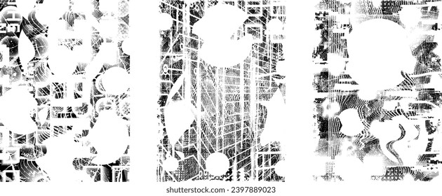 Grunge Urban Backgrounds set.Texture Vector.Dust Overlay Distress Grain ,Simply Place illustration over any Object to Create grungy Effect .abstract,splattered , dirty, texture for your design. 