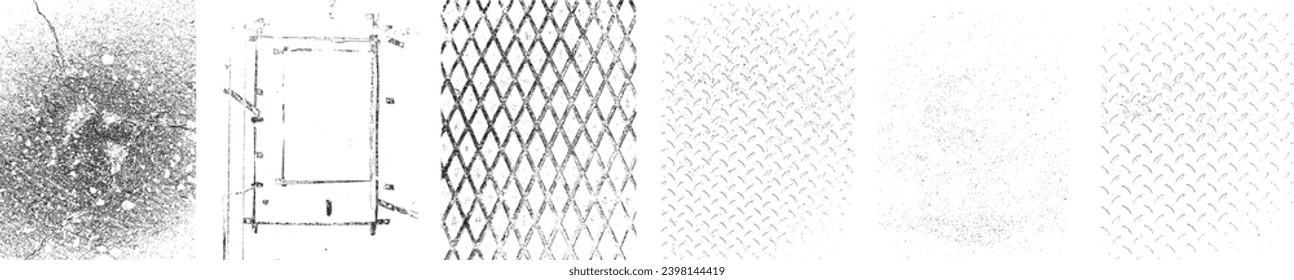 Grunge Urban Backgrounds set.Texture Vector.Dust Overlay Distress Grain ,Simply Place illustration over any Object to Create grungy Effect .abstract,splattered , dirty, texture for your design. 