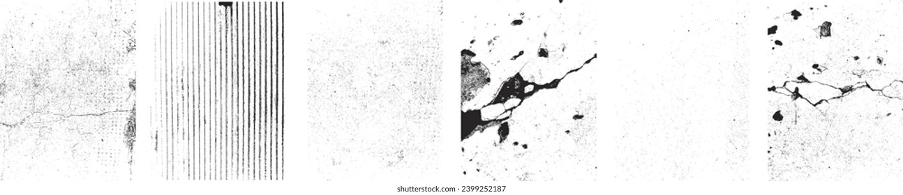Grunge Urban Backgrounds set.Texture Vector.Dust Overlay Distress Grain,Simply Sitúe la ilustración sobre cualquier objeto para crear efecto ondulado .abstract,splattered, sucie, textura para su diseño. 