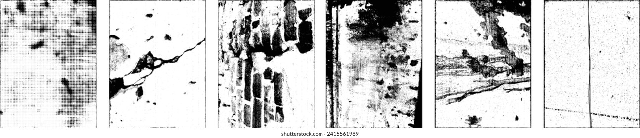 Grunge Urban Backgrounds set.Texture Vector.Dust Overlay Distress Grain ,Simply Place illustration over any Object to Create grungy Effect .abstract,splattered , dirty, texture for your design. 