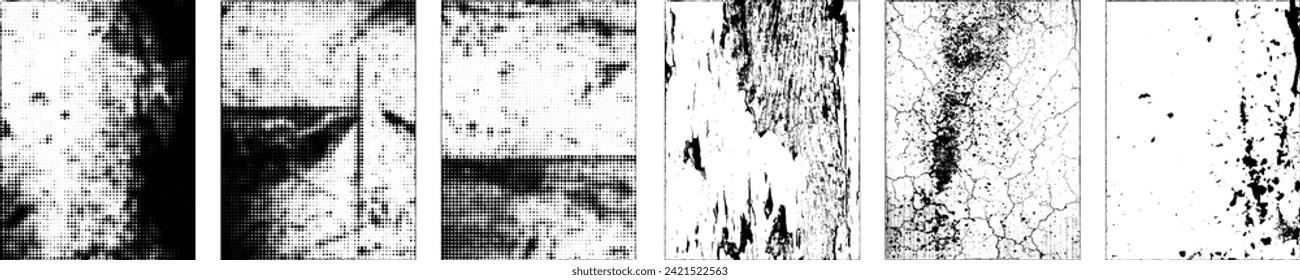 Grunge Urban Hintergründe set.Texture Vector.Dust Overlay Distress Grain , Einfach Illustration über jedes Objekt platzieren, um grungy Effekt .abstrakt, platziert , schmutzig, Textur für Ihr Design. 