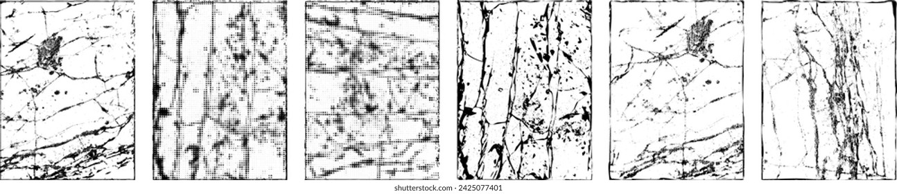 Grunge Urban Backgrounds set.Texture Vector.Dust Overlay Distress Grain ,Simply Place illustration over any Object to Create grungy Effect .abstract,splattered , dirty, texture for your design. 
