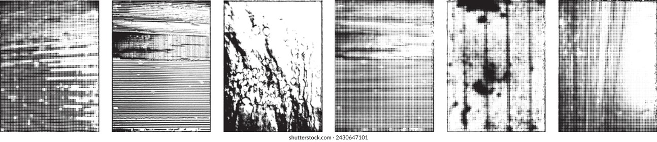 Grunge Urban Backgrounds set.Texture Vector.Dust Overlay Distress Grain ,Simply Place illustration over any Object to Create grungy Effect .abstract,splattered , dirty, texture for your design. 