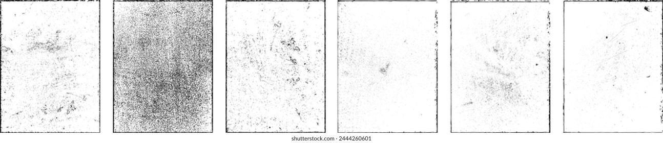 Grunge Urban Backgrounds set.Texture Vector.Dust Overlay Distress Grain ,Simply Place illustration over any Object to Create grungy Effect .abstract,splattered , dirty, texture for your design. 