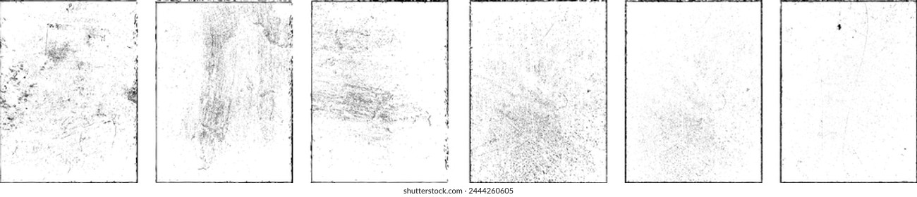 Grunge Urban Backgrounds set.Texture Vector.Dust Overlay Distress Grain ,Simply Place illustration over any Object to Create grungy Effect .abstract,splattered , dirty, texture for your design. 