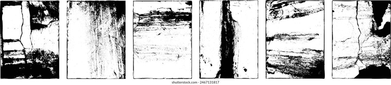 Grunge Urban Backgrounds set.Texture Vector.Dust Overlay Distress Grain ,Simply Place illustration over any Object to Create grungy Effect .abstract,splattered , dirty, texture for your design.