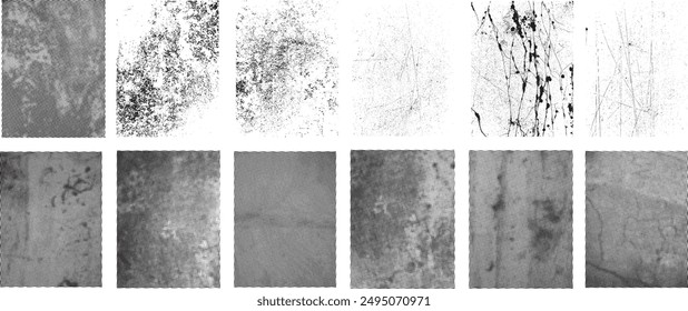 Grunge Fondos Urbanas set.Textura Vector.Dust Overlay Distress Grain ,Simply Colocar ilustración sobre cualquier objeto a Create grungy Efecto .abstracto, salpicado , sucio, textura para su diseño. 