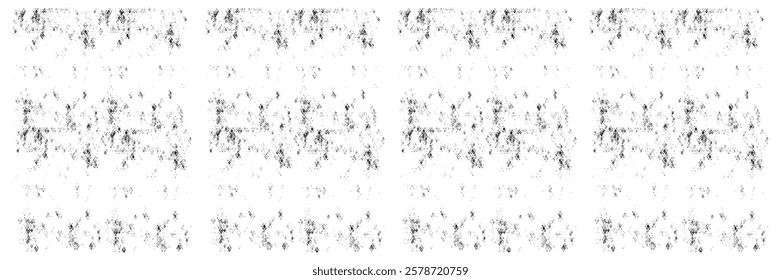 Grunge Urban Backgrounds set.Texture Vector.Dust Overlay Distress Grain ,Simply Place illustration over any Object to Create grungy Effect