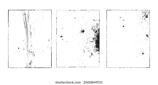 Grunge Urban Backgrounds set.Texture Vector.Dust Overlay Distress Grain ,Simply Place illustration over any Object to Create grungy Effect .abstract,splattered , dirty, texture for your design.

