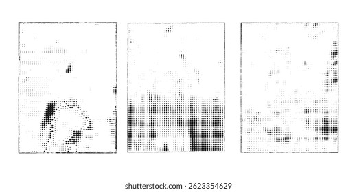 Grunge Urban Backgrounds set.Texture Vector.Dust Overlay Distress Grain ,Simply Place illustration over any Object to Create grungy Effect .abstract,splattered , dirty, texture for your design.
