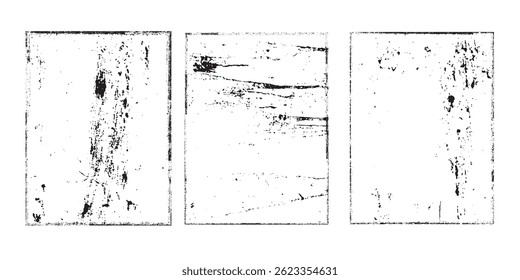 Grunge Urban Backgrounds set.Texture Vetor.Dust Overlay Distress Grain, Simplesmente coloque a ilustração sobre qualquer objeto para criar efeito sujo .abstract, espalhado, sujo, textura para o seu design.
