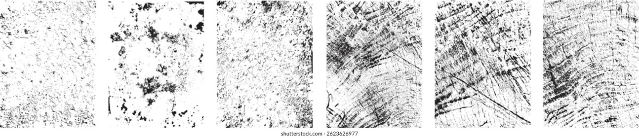 Grunge Urban Backgrounds set.Texture Vector.Dust Overlay Distress Grain ,Simply Place illustration over any Object to Create grungy Effect .abstract,splattered , dirty, texture for your design.
