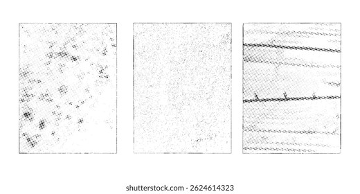 Grunge Urban Backgrounds set.Texture Vector.Dust Overlay Distress Grain ,Simply Place illustration over any Object to Create grungy Effect .abstract,splattered , dirty, texture for your design.

