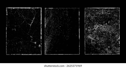 Grunge Urban Backgrounds set.Texture Vector.Dust Overlay Distress Grain ,Simply Place illustration over any Object to Create grungy Effect .abstract,splattered , dirty, texture for your design.