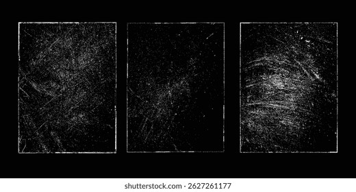 Grunge Urban Backgrounds set.Texture Vector.Dust Overlay Distress Grain ,Simply Place illustration over any Object to Create grungy Effect .abstract,splattered , dirty, texture for your design
