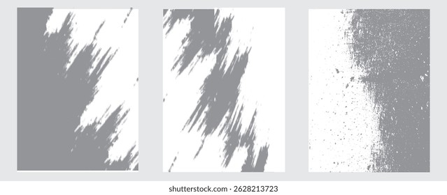 Grunge Urban Backgrounds set.Texture Vector.Dust Overlay Distress Grain ,Simply Place illustration over any Object to Create grungy Effect .abstract,splattered , dirty, texture for your design. vector