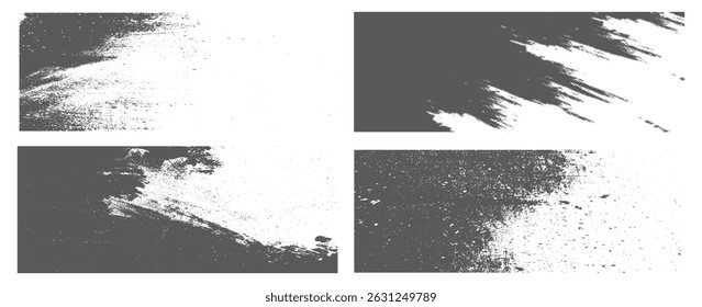 Grunge Urban Backgrounds set.Texture Vector.Dust Overlay Distress Grain ,Simply Place illustration over any Object to Create grungy Effect .abstract,splattered , dirty, texture for your design. vector