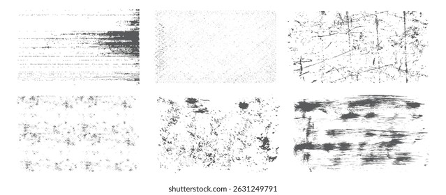 Grunge Urban Backgrounds set.Texture Vector.Dust Overlay Distress Grain ,Simply Place illustration over any Object to Create grungy Effect .abstract,splattered , dirty, texture for your design. vector