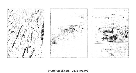 Grunge Urban Backgrounds set.Texture Vector.Dust Overlay Distress Grain ,Simply Place illustration over any Object to Create grungy Effect .abstract,splattered , dirty, texture for your design
