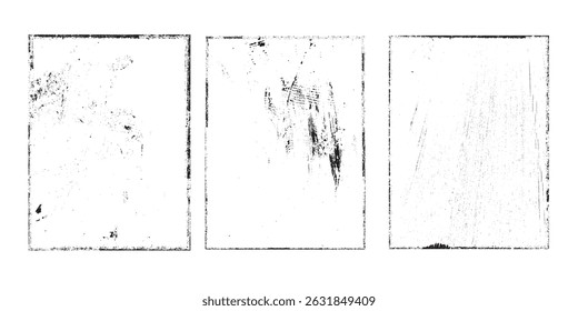 Grunge Urban Backgrounds set.Texture Vector.Dust Overlay Distress Grain ,Simply Place illustration over any Object to Create grungy Effect .abstract,splattered , dirty, texture for your design. 