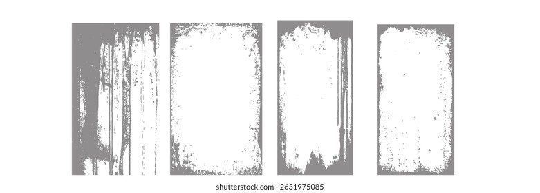 Grunge Urban Backgrounds set.Texture Vector.Dust Overlay Distress Grain ,Simply Place illustration over any Object to Create grungy Effect .abstract,splattered , dirty, texture for your design. vector