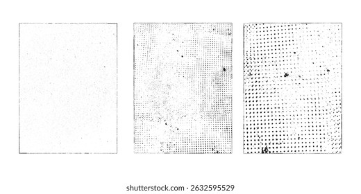 Grunge Urban Backgrounds set.Texture Vector.Dust Overlay Distress Grain ,Simply Place illustration over any Object to Create grungy Effect .abstract,splattered , dirty, texture for your design. 