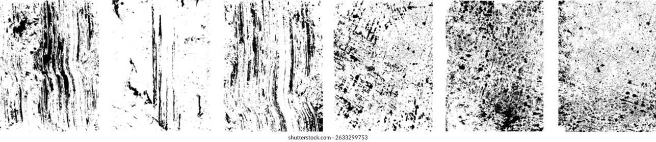 Grunge Urban Backgrounds set.Texture Vector.Dust Overlay Distress Grain ,Simply Place illustration over any Object to Create grungy Effect .abstract,splattered , dirty, texture for your design.
